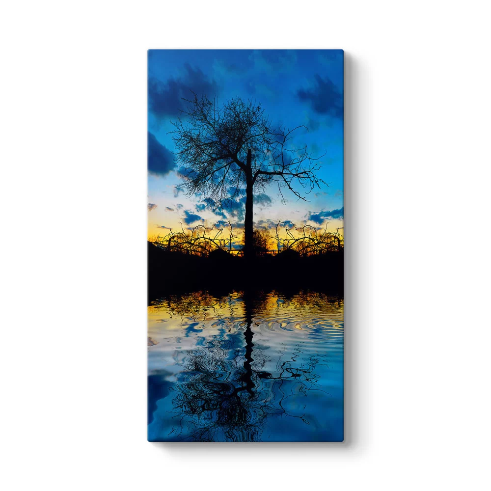 Peaceful Tree Tablosu - Model 7